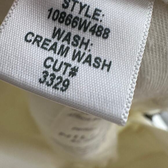 Nili Lotan Celia Bootcut Jeans Women’s Cream Wash Size 24 - Picture 6 of 11